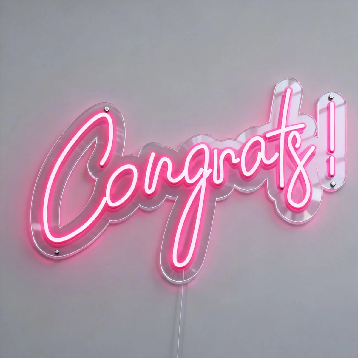 Congrats! Neon Sign -Neon Maroc