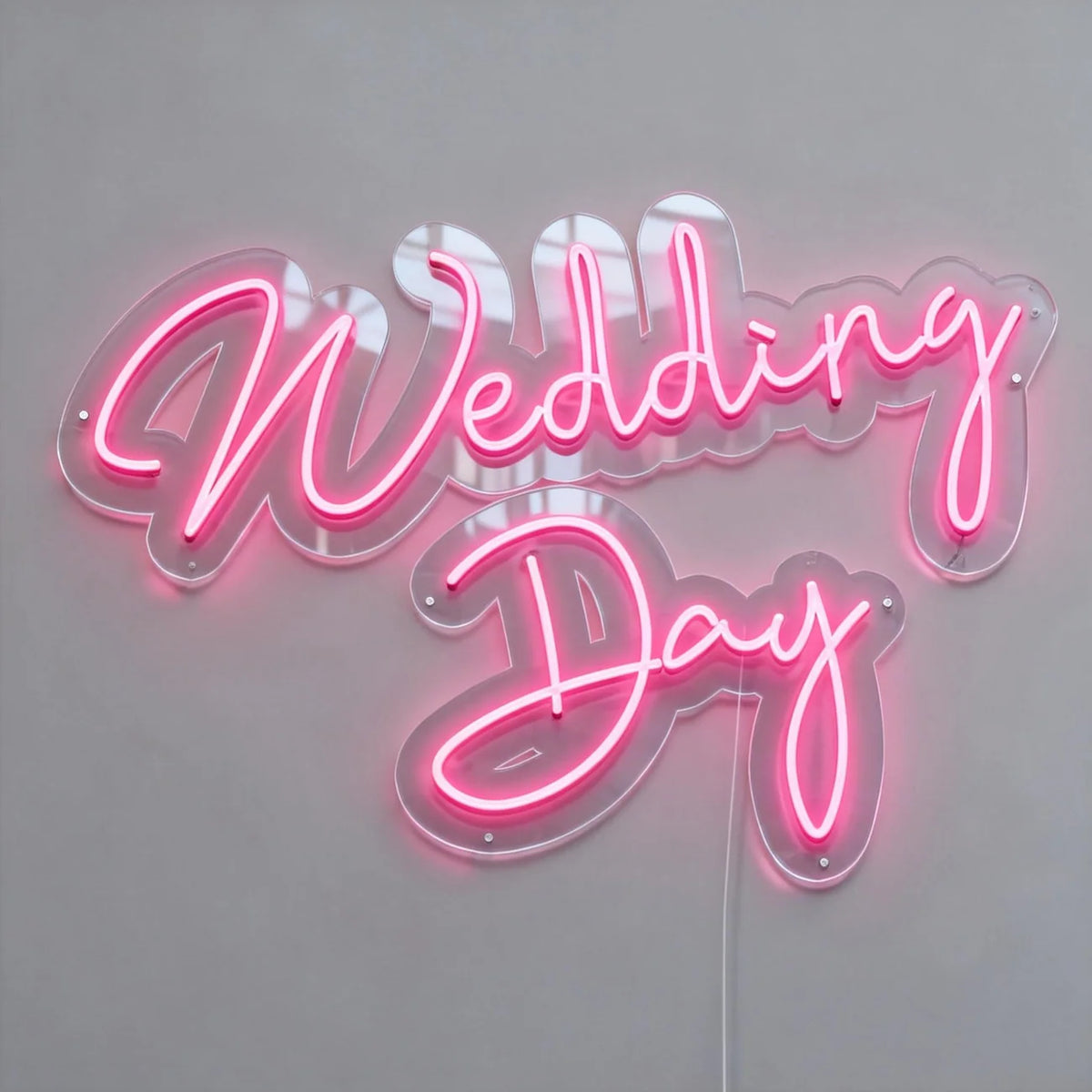 Wedding Day Neon Sign -Neon Maroc
