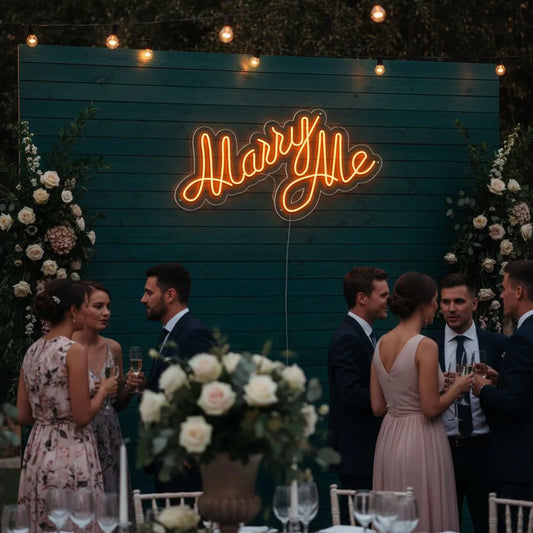 Marry Me Neon Sign -Neon Maroc