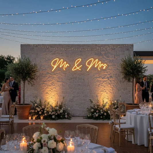 Mr & Mrs Led Neon Sign -Neon Maroc