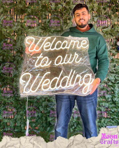 Welcome to our wedding neon signs | neoncraftsmaroc