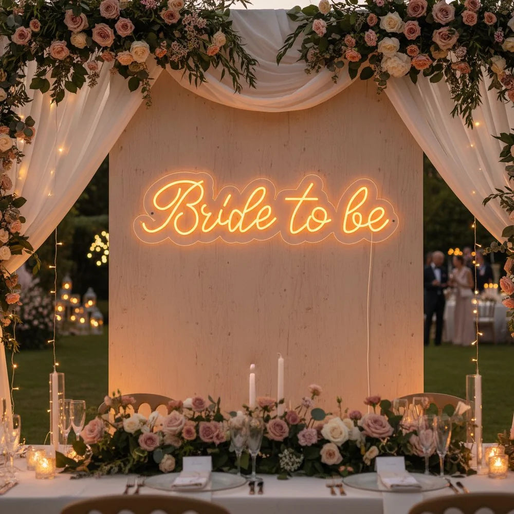 Bride To Be Led Neon Sign -Neon Maroc