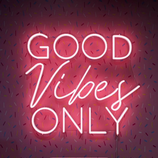 Good Vibes Only Neon sign -Neon Maroc