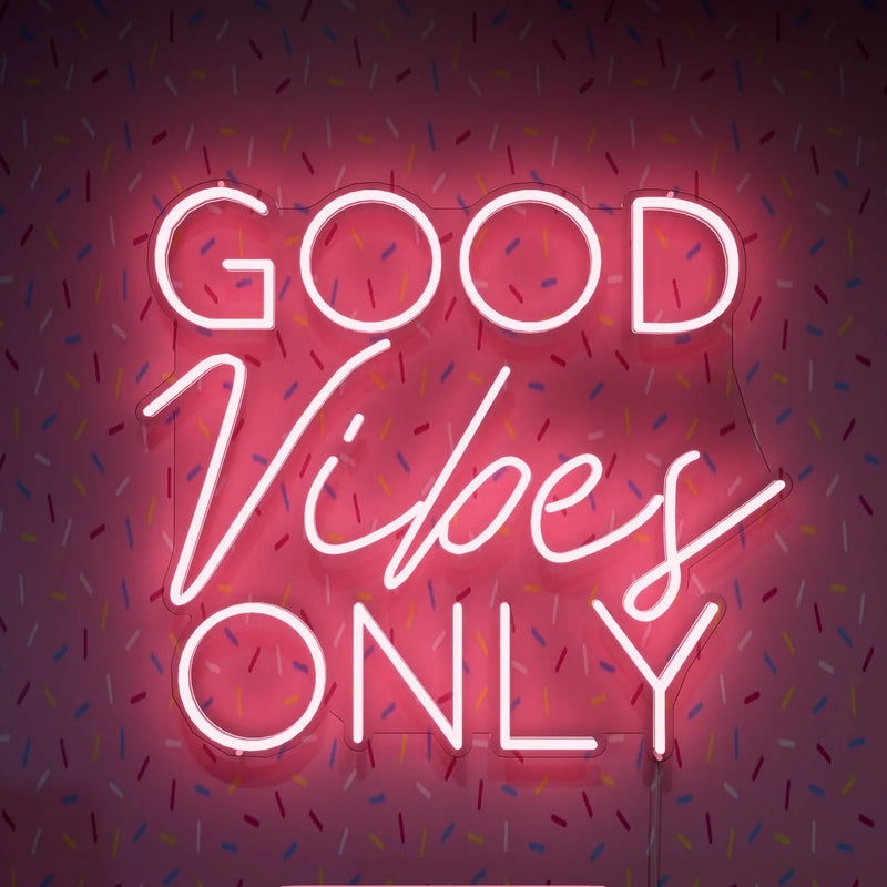 Good Vibes Only Neon sign -Neon Maroc