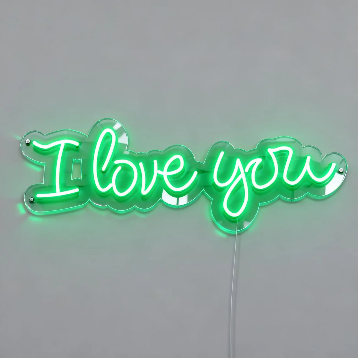 I Love You Neon Sign -Neon Maroc