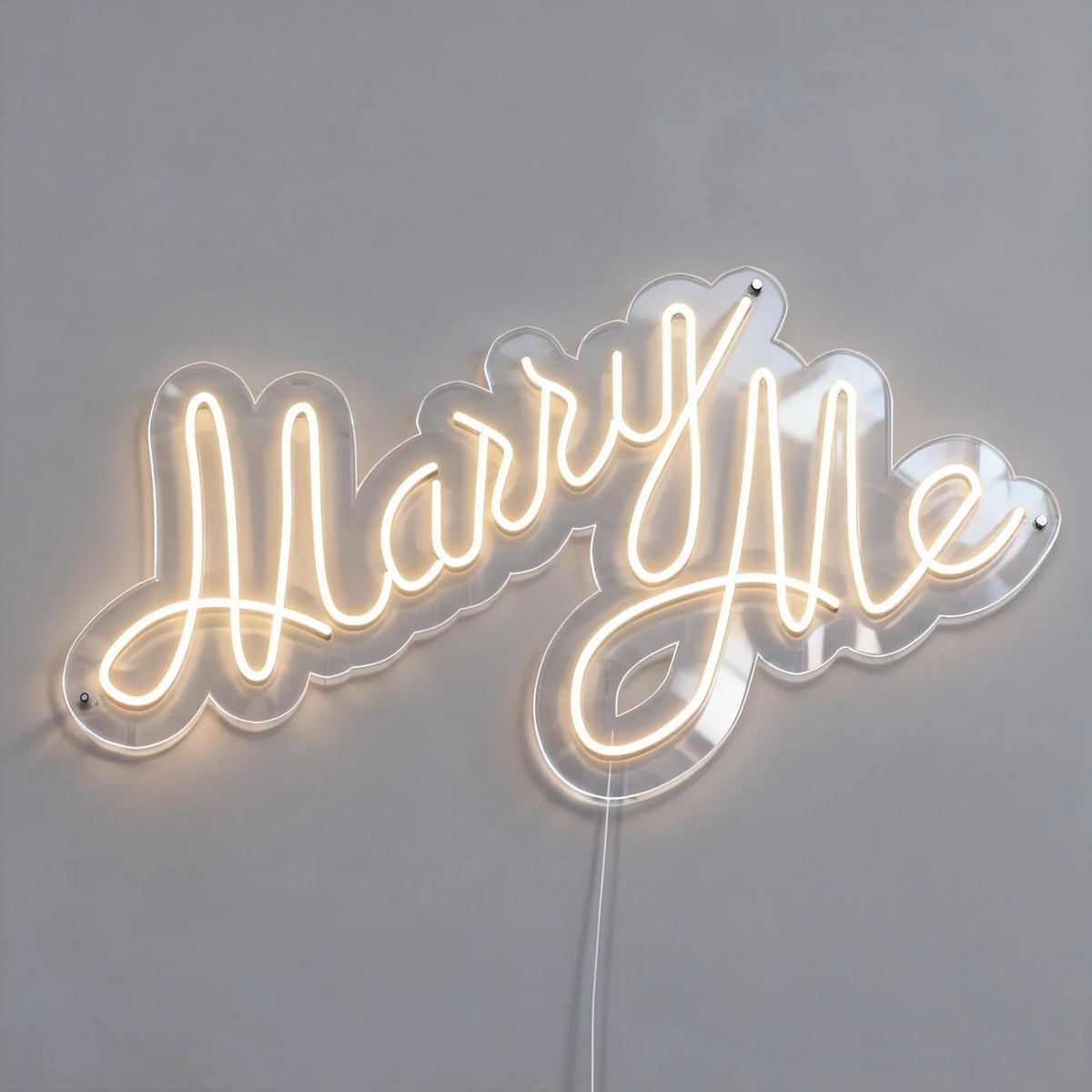 Marry Me Neon Sign -Neon Maroc